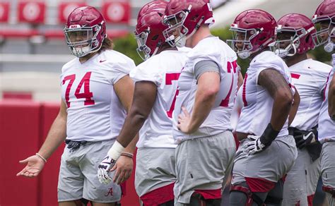 alabama football starting offensive line